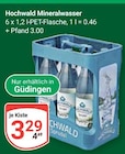 Hochwald Mineralwasser im aktuellen GLOBUS Prospekt