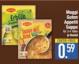 Guten Appetit Suppe Angebote von Maggi bei E center Dachau für 0,59 €