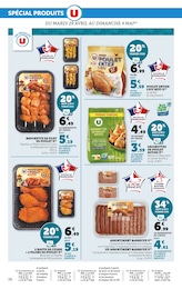 Prix et réduction Brochettes dans le prospectus Super U en cours Offre Brochettes dans le catalogue Super U du moment à la page 26