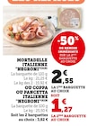 Mortadelle Italienne à U Express dans Sainte-Colombe-en-Bruilhois