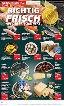 Lachs im Kaufland Prospekt "Hier bin ich richtig" mit 70 Seiten (Essen)