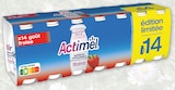 Actimel Yaourt à boire Édition Limitée Fraise - DANONE - Intermarché Super Actimel Yaourt à boire Édition Limitée Fraise - DANONE à 3,19 € dans le catalogue Intermarché Super