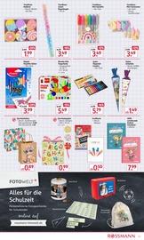 Geschenkpapier im Rossmann Prospekt in Erfurt Aktueller Rossmann Prospekt mit Geschenkpapier, "Schulaktion", Seite 13