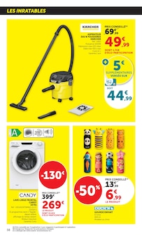 Promotion Aspirateur dans le prospectus Hyper U, valable du 18/08/2026 au 30/08/2026 Promo Aspirateur dans le catalogue Hyper U du moment à la page 38