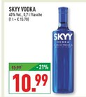 VODKA Angebote von SKYY bei Marktkauf Lemgo für 10,99 €