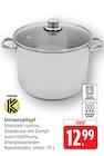 Universaltopf im Angebot bei E center in Schwäbisch Gmünd Universaltopf Angebote von Krüger bei E center Schwäbisch Gmünd für 12,99 €