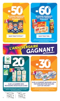 Promotion Alimentation dans le prospectus Hyper U, valable du 15/09/2026 au 27/09/2026 Promo Alimentation dans le catalogue Hyper U du moment à la page 4