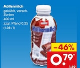 Aktuelle Milch Angebote bei Netto Marken-Discount in Mönchengladbach Aktuelles Müllermilch Angebot bei Netto Marken-Discount in Mönchengladbach ab 0,79 €