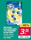 Kraft Aktiv Duft- oder Farbspüler im 3er-Pack Angebote von WC-Frisch bei Netto mit dem Scottie Stralsund für 3,99 €