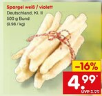 Spargel weiß / violett im Angebot bei Netto Marken-Discount in Frechen Spargel weiß / violett Angebote bei Netto Marken-Discount Frechen für 4,99 €
