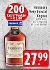 Very Special Cognac im Angebot bei EDEKA in Krefeld Very Special Cognac Angebote von Hennessy bei EDEKA Krefeld für 27,99 €