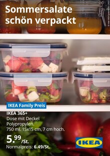 IKEA Prospekt "Sommersalate schön verpackt" mit 1 Seite
