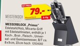MESSERBLOCK „Primus“ Angebote von MEISTERKOCH bei Höffner Neustadt für 79,00 €