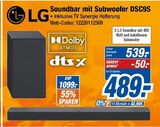 Soundbar mit Subwoofer DSC9S Angebote von LG bei expert Gießen für 539,00 €