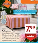 Aufblasbarer Pouf von BELAVI im aktuellen ALDI SÜD Prospekt für 7,99 €