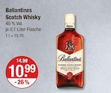 Scotch Whisky im V-Markt Prospekt Scotch Whisky von Ballantines im aktuellen V-Markt Prospekt für 10,99 €