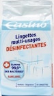 Lingettes Multi-usages Désinfectantes - CASINO à 1,20 € dans le catalogue Géant Casino