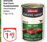 Gran Carno Hundenassfutter Angebote von Animonda bei GLOBUS Halle für 1,49 €