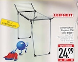 Standtrockner Pegasus 150 Solid black Angebote von LEIFHEIT bei EDEKA Augsburg für 24,99 €