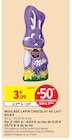 Moulage Lapin Chocolat au Lait - Milka en promo chez Intermarché Super Toulouse à 1,54 €