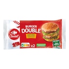 Pains burger double - CARREFOUR CLASSIC' - Carrefour Market Pains burger double - CARREFOUR CLASSIC' à 0,55 € dans le catalogue Carrefour Market