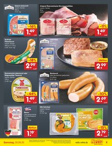 Wurst im Netto Marken-Discount Prospekt "Aktuelle Angebote" mit 60 Seiten (Herne)