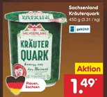 Kräuterquark Angebote von Sachsenland bei Netto Marken-Discount Chemnitz für 1,49 €