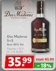 Aktuelles Dos Maderas 5+5 Angebot bei Getränkeland in Lübeck ab 35,99 €