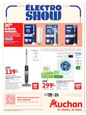 Promos Lit dans le catalogue "ÉLECTROSHOW" de Auchan Hypermarché Lit en promo dans le catalogue Auchan Hypermarché à la page 16