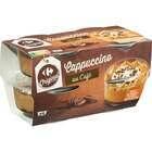 Cappuccino au Café - CARREFOUR ORIGINAL - Carrefour Market à Dieppe Cappuccino au Café - CARREFOUR ORIGINAL en promo chez Carrefour Market Dieppe à 3,75 €