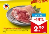 Hintereisbein / Hinterhaxe von  im aktuellen Netto Marken-Discount Prospekt für 2,99 €