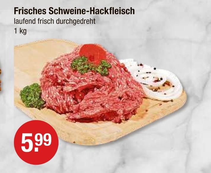 Hackfleisch Angebote in Regensburg günstig jetzt kaufen! - 🔥