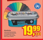 Aktuelle Wandfarbe Angebote bei Witthus Heimtex-Fachmarkt GmbH in Oldenburg Aktuelles Wandfarbe Angebot bei Witthus Heimtex-Fachmarkt GmbH in Oldenburg ab 19,99 €