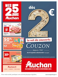 Prospectus Auchan Hypermarché à Contres, "MES 25 JOURS Auchan", 69 pages, 19/11/2024 - 25/11/2024