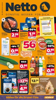 Coca Cola im aktuellen Netto mit dem Scottie Prospekt (Freiberg) Coca Cola im Netto mit dem Scottie Prospekt "Günstig. Besser. Für Dich." mit 43 Seiten (Freiberg)