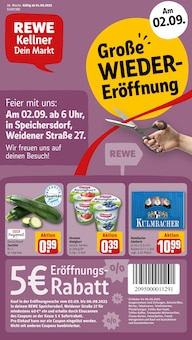 Aktueller REWE Prospekt für Speichersdorf mit  Seiten