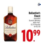 Finest im Angebot bei EDEKA in Straubing Finest Angebote von Ballantine's bei EDEKA Straubing für 10,99 €