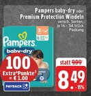 baby-dry oder Premium Protection Windeln Angebote von Pampers bei E center Grevenbroich für 8,49 €