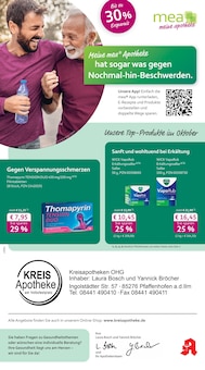 mea - meine apotheke Prospekt Unsere September-Angebote mit 4 Seiten
