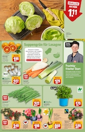 REWE Schnittblumen im Prospekt 