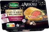 Filet de bœuf wellington duxelles de champignons et sauce porto socopa - SOCOPA en promo chez Intermarché Calais à 15,90 €