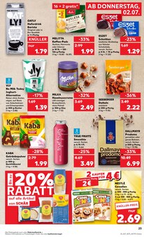Saft im Kaufland Prospekt "Hier bin ich richtig" mit 75 Seiten (Bremerhaven)