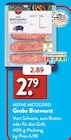 Grobe Bratwurst von Meine Metzgerei im aktuellen ALDI SÜD Prospekt für 2,79 €