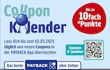 Coupon Kalender Angebote von PAYBACK bei Marktkauf Neu-Ulm