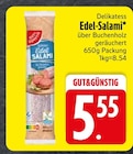Salami im EDEKA Prospekt Edel-Salami von GUT&GÜNSTIG im aktuellen EDEKA Prospekt für 5,55 €