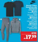 Herren T-Shirt, Sweathose oder Sweatjacke Angebote von NIKE bei Marktkauf Nürnberg für 17,99 €