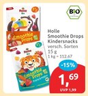 Smoothie Drops Kindersnacks von Holle im aktuellen budni Prospekt