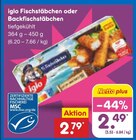 Fischstäbchen Angebote von Iglo bei Netto Marken-Discount Nettetal für 2,49 €