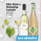 Weinhaltige Cocktails im Angebot bei Trinkgut in Bottrop Weinhaltige Cocktails Angebote von Käfer bei Trinkgut Bottrop für 2,99 €