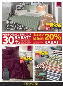 Bettwäsche im aktuellen BRAUN Möbel-Center Prospekt (Freiburg (Breisgau)) Bettwäsche im BRAUN Möbel-Center Prospekt "BRAUN NEWS" mit 16 Seiten (Freiburg (Breisgau))